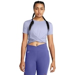 Camiseta de Treino Under Armour Motion Crossover - Feminina AZUL