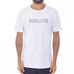 Camiseta Hurley Silk Square - Masculina BRANCO