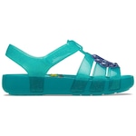 Sandália Crocs Isabella Princess Ariel Sandal K Latigo Bay - Infantil AZUL