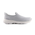 Tênis Skechers Go Walk 6 Vibrant Smile - Feminino CINZA