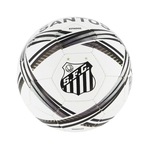 Bola de Futebol de Campo Sportcom Santos Estadios 24 BRANCO/PRETO