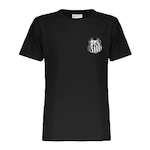 Camiseta do Santos Surf Center Sempre Santos - Infantil PRETO