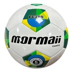 Bola de Futebol de Campo Oficial Mormaii Fc200 Time Brasil 2024 BRANCO