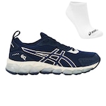 Kit Tênis Asics Gel-Quantum 360 Ctw + Par de Meias - Feminino AZUL ESC/BRANCO