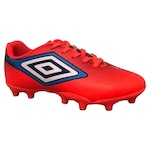 Chuteira de Campo Umbro Cannon Jr - Infantil Coral