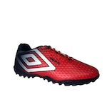 Chuteira Society Umbro Warskin Jr - Infantil Coral