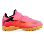 Chuteira Society Puma Future 7 Play Neymar - Infantil Coral