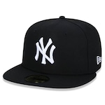 Boné Aba Reta New Era 59Fifty New York Yankees - Fechado - Adulto PRETO