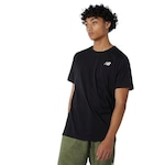 Camiseta New Balance Tenacity Logo - Masculina PRETO