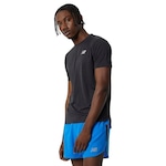 Camiseta New Balance Impact Run Masculina PRETO