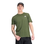 Camiseta New Balance Impact Run Masculina VERDE