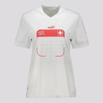 Camisa Puma Suíça Away 2022 - Feminina BRANCO