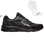 Kit Tênis Asics Gel-Quantum 90 IV + Par de Meias - Masculino PRETO