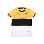 Camisa Criciúma 2024 Volt Oficial 1 Jogo - Infantil PRETO/AMARELO