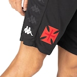 Short do Vasco Away 2 Player 24 Kappa - Masculino PRETO