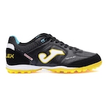 Chuteira Society Joma Top Flex - Adulto PRETO/AMARELO