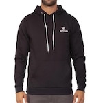 Blusão de Moletom com Capuz Rip Curl Brand Stack Zip Thru Big - Masculino PRETO/CINZA