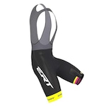 Bretelle Ciclismo Feminino Ert Elite Cycling Team Forro Gel PRETO/ROSA