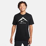 Camiseta Nike Dri-Fit Trail - Masculina PRETO