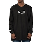 Camiseta Manga Longa Mcd Regular Ml Mcd - Masculina PRETO