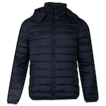 Jaqueta New Era Puffer Leve Flag - Masculina PRETO