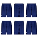 Kit Calção Penalty Matís Ix - 6 Unidades - Masculino AZUL