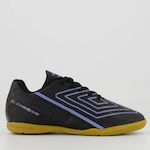 Chuteira Futsal Umbro Chrome - Infantil PRETO