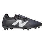 Chuteira de Campo New Balance Furon Dispatch V7+ - Adulto PRETO/BRANCO