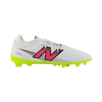 Chuteira de Campo New Balance Furon Dispatch V7+ - Adulto BRANCO/ROSA