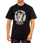 Camiseta Rip Curl Bay Off Bengal Og T - Masculina PRETO/BRANCO