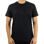 Camiseta Fila Letter - Masculina PRETO