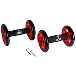 Roda de Exercicio Acte Sports T145 LARANJA/PRETO