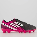 Chuteira de Campo Umbro Fire - Adulto PRETO