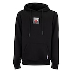 Blusão de Moletom Nba Chicago Bulls Masculina PRETO