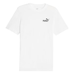 Camiseta Puma Ess Elevated Embroidered Masculina BRANCO