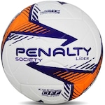 Bola Society Penalty Lider N4 521362 Xxiv BRANCO/LARANJA