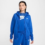 Jaqueta Nike Sportswear Club Fleece - Feminina AZUL