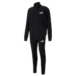 Agasalho Puma Clean Sweat Suit - Masculino PRETO