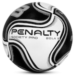 Bola Society Penalty 8 Pro Xxiv BRANCO/PRETO