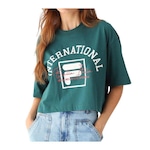 Camiseta Fila Uc Authentic - Feminina VERDE