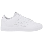 Tênis adidas Advantage Base 2.0 - Feminino BRANCO/ROSA