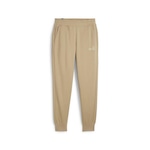 Calça Puma Masculina Ess Logo Pants Fl Prairie BEGE