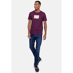 Camiseta Ecko Masculina Micro Vinho Arrocheado - Ecko - Masculino VINHO