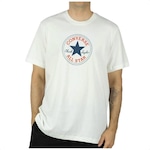 Camiseta Converse All Star Patch Standart Fit - Unissex Off White