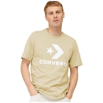 Camiseta Converse All Star Go-To Star Chevron - Unissex BEGE