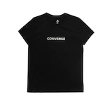 Camiseta Converse All Star Go-To Star Chevron - Unissex PRETO/BRANCO