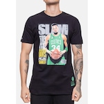 Camiseta Mitchell & Ness Slam Paul Pierce - Masculina PRETO