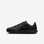 Chuteira Society Nike Tiempo 10 Club - Infantil PRETO