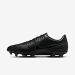 Chuteira de Campo Nike Tiempo 10 Club - Adulto PRETO