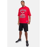 Camiseta Nba Armorial Chicago Bulls - Masculina VERMELHO